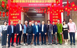 Công tác chuẩn bị bầu cử Đại biểu Quốc hội khóa XVI và bầu cử đại biểu HĐND các cấp nhiệm kỳ 2026-2031 trên địa bàn phường Bạch Mai