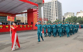 Phường Xuân Đỉnh tham gia Lễ ra quân huấn luyện Thủ đô năm 2026