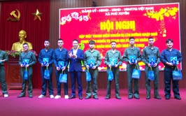 Xã Phú Xuyên gặp mặt thanh niên chuẩn bị lên đường nhập ngũ thực hiện nghĩa vụ tham gia Công an nhân dân và quân nhân xuất ngũ năm 2026