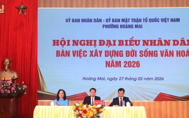 Phường Hoàng Mai: Phát huy dân chủ, xây dựng đời sống văn hóa từ cơ sở