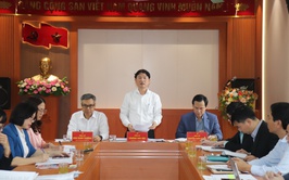 Thường trực Đảng ủy xã Thuận An làm việc với Ban Quản lý Dự án Đầu tư và Hạ tầng