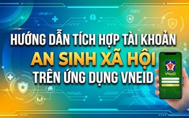 Hướng dẫn tích hợp tài khoản an sinh xã hội trên ứng dụng VNeID