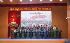 Phường Thanh Xuân tổ chức buổi gặp mặt thanh niên lên đường nhập ngũ và quân nhân xuất ngũ năm 2026