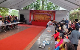 Nét đẹp văn hóa trong lễ mừng thọ đầu Xuân trên quê hương Thượng Phúc