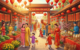 Trưng bày sản phẩm tiêu dùng phục vụ Tết Bính Ngọ - 