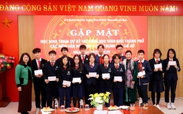 Học sinh phường Thanh Xuân đạt thành tích xuất sắc tại Kỳ thi chọn học sinh giỏi Thành phố các môn văn hóa lớp 9 cấp Trung học cơ sở năm học 2025-2026