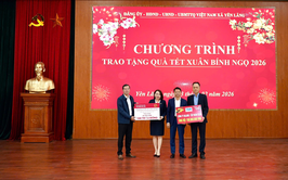 YÊN LÃNG: LAN TỎA HƠI ẤM “ TẾT YÊU THƯƠNG” TỪ SỰ CHUNG TAY CỦA CỘNG ĐỒNG DOANH NGHIỆP
