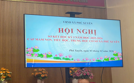 XÃ PHÚ XUYÊN SƠ KẾT HỌC KỲ I NĂM HỌC 2025 – 2026 CẤP HỌC MẦM NON, TIỂU HỌC, TRUNG HỌC CƠ SỞ