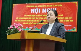 Hội nghị lấy ý kiến nhận xét và tín nhiệm của cử tri nơi cư trú đối với người được giới thiệu ứng cử đại biểu HĐND các cấp nhiệm kỳ 2026 -2031