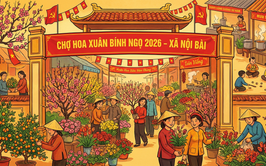 TƯNG BỪNG CHỢ HOA XUÂN TẠI KHU TRUNG TÂM VĂN HÓA PHÚ CƯỜNG