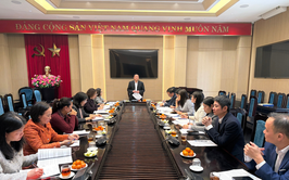 Đoàn Công tác số 07 UB- MTTQ Việt Nam thành phố Hà Nội làm việc với UB MTTQ các xã Đan Phượng, Liên Minh, Ô Diên, Hát Môn, Vĩnh Thanh và Thiên Lộc.