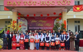 Trường THCS Sơn Lộc tổ chức chuỗi hoạt động chào đón Tết cổ truyền Bính Ngọ 2026