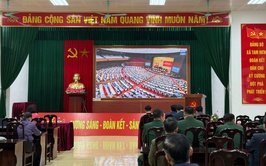 Xã Tam Hưng tham dự Hội nghị trực tuyến toàn quốc nghiên cứu, học tập, quán triệt và triển khai thực hiện NQ đại hội XIV của Đảng

