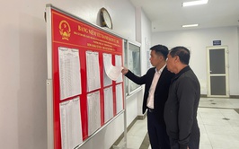 Ban bầu cử đại biểu HĐND phường Phúc Lợi nhiệm kỳ 2026-2031 ở đơn vị bầu cử số 4 kiểm tra công tác niêm yết danh sách cử tri và cơ sở vật chất chuẩn bị bầu cử tại các khu vực bỏ phiếu