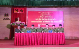 CÔNG AN XÃ SÓC SƠN CHỦ TRÌ TỔ CHỨC HỘI NGHỊ PHÁT ĐỘNG THI ĐUA 