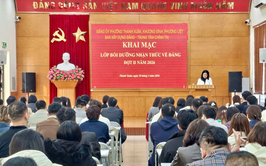 Khai mạc lớp bồi dưỡng nhận thức về Đảng đợt II năm 2026