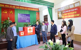 Tùng Thiện tăng cường kiểm tra công tác chuẩn bị bầu cử đại biểu Quốc hội và đại biểu HĐND các cấp