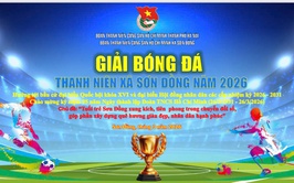 Ban Chấp hành Đoàn xã Sơn Đồng tổ chức lễ khai mạc “Giải bóng đá nam thanh niên xã Sơn Đồng lần thứ I, năm 2026”