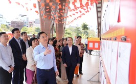 LÃNH ĐẠO TP HÀ NỘI KHẢO SÁT CÔNG TÁC BẦU CỬ TẠI XÃ ĐÔNG ANH