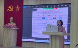 Phường Hồng Hà tổ chức hội nghị tập huấn công nghệ thông tin và hướng dẫn nghiệp vụ kiểm phiếu phục vụ công tác bầu cử