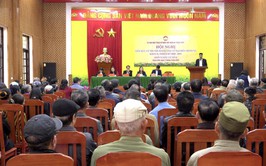 THẠCH THẤT TỔ CHỨC HỘI NGHỊ TIẾP XÚC CỬ TRI VẬN ĐỘNG BẦU CỬ TẠI ĐƠN VỊ BẦU CỬ SỐ 6