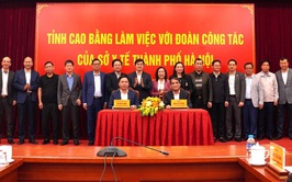 Ngành Y tế Hà Nội hỗ trợ toàn diện phát triển y tế tỉnh Cao Bằng