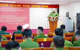 Công an phường Dương Nội hiệp đồng các lực lượng đảm bảo tuyệt đối an ninh an toàn trước, trong và sau bầu cử