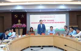 BCĐ bầu cử xã Gia Lâm giao ban rà soát tiến độ, đánh giá kết quả thực hiện nhiệm vụ bầu cử