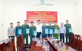 Hội nghị ký kết quy chế phối hợp hoạt động giữa Ban Chỉ huy Quân sự xã, Công an xã và các đơn vị quân đội đóng quân trên địa bàn