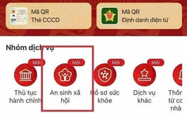 Hướng dẫn tích hợp TÀI KHOẢN HƯỞNG AN SINH XÃ HỘI trên VNeID
