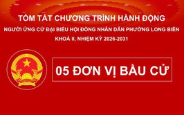 Tổng hợp tóm tắt chương trình hành động của các ứng cử viên đại biểu HĐND phường Long Biên nhiệm kỳ 2026 - 2031