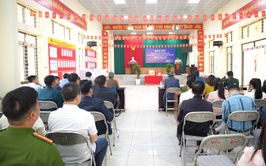 An Khánh diễn tập Khai mạc bầu cử và triển khai một số nội dung về công tác bầu cử