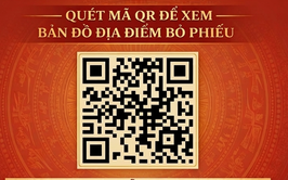 Xã Thư Lâm triển khai bản đồ số tra cứu khu vực bỏ phiếu