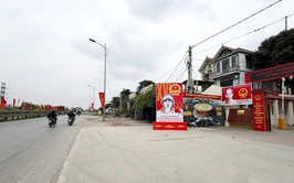 Xã Thượng Phúc rực rỡ cờ hoa chào mừng ngày bầu cử Đại biểu Quốc hội, đại biểu HĐND các cấp nhiệm kỳ 2026 -2031