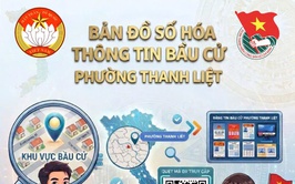 Thanh Liệt: Ra mắt bản đồ số hóa thông tin 24 điểm bầu cử trên địa bàn