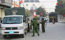 BCĐ 197 xã Kiều Phú ra quân giải toả vi phạm hành lang an toàn giao thông trước thềm diễn ra ngày Bầu cử.