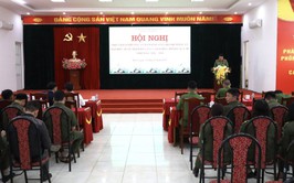 HỘI NGHỊ TRIỂN KHAI PHƯƠNG ÁN ĐẢM BẢO ANTT TẠI CÁC ĐỊA ĐIỂM BẦU CỬ TRÊN ĐỊA BÀN XÃ BA VÌ