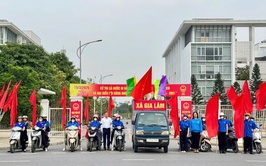 Tuổi trẻ Gia Lâm tích cực ra quân tuyên truyền lưu động chào mừng ngày bầu cử Quốc hội khóa XVI và đại biểu HĐND các cấp nhiệm kỳ 2026–2031