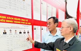 Khu vực bỏ phiếu số 29 xã Quang Minh sẵn sàng cho ngày hội bầu cử