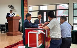 Cử tri xã Thường Tín nô nức đi bầu cử