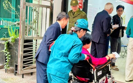 Những hình ảnh đẹp trong Ngày bầu cử tại phường Ngọc Hà