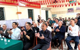 Đồng bào Công giáo xã Đại Xuyên tích cực tham gia bầu cử