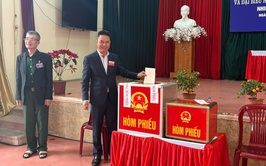 Cập nhật tiến độ bầu cử tại xã Phú Xuyên