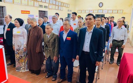 Lễ khai mạc bầu cử Đại biểu Quốc hội khóa XVI và đại biểu HĐND các cấp, nhiệm kỳ 2026-2031 tại thôn Tri Lễ.