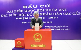Phường Tây Hồ: Hơn 68.700 cử tri hoàn thành bỏ phiếu