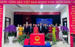 Cử tri xã Thuận An hoàn thành bỏ phiếu bầu cử đại biểu Quốc hội khóa XVI và đại biểu HĐND các cấp nhiệm kỳ 2026 - 2031