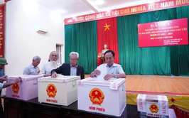 Phường Chương Mỹ: Công tác bầu cử diễn ra thành công, cử tri tham gia đạt tỷ lệ cao