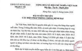 BÀI TUYÊN TRUYỀN CÁC BIỆN PHÁP PHÒNG CHÓNG BỆNH DẠI