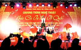 Đặc sắc chương trình nghệ thuật “ Khúc ca tự hào tổ quốc” chào mừng thành công cuộc bầu cử đại biểu Quốc hội khóa XVI và đại biểu Hội đồng nhân dân các cấp nhiệm kỳ 2026 – 2031