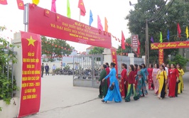 99,36% cử tri xã Thường Tín đi bỏ phiếu bầu cử